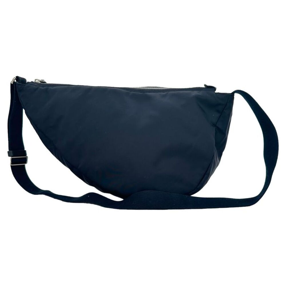 The Row Slouchy Banana Two Bag in Black Nylon
